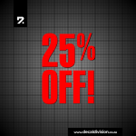 25% Off Sticker - Compact